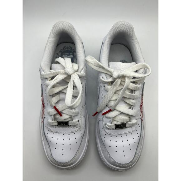 Nike Airforce 1 Custom Dragon Designs size 4.5Y - Picture 5 of 12